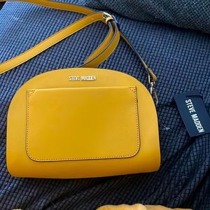 Steve Madden Mustard Crossbody Purse